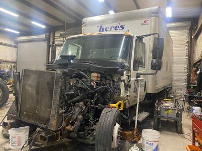 International TerraStar Salvage Truck