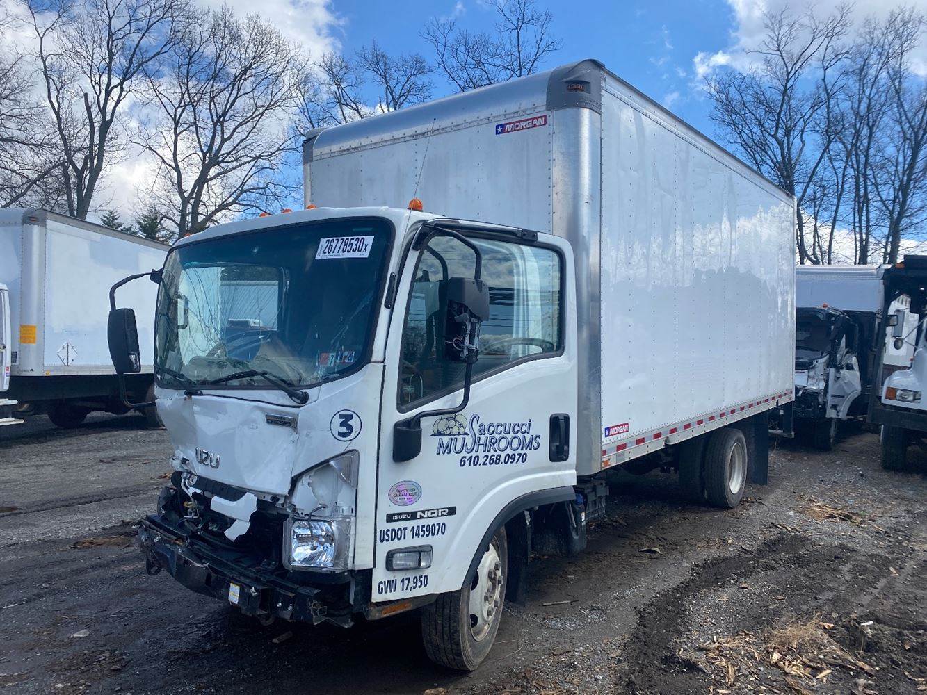 2018 Isuzu NRR Salvage Truck For Sale Elkton, MD F56295