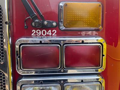 (Used) 2005 E-One Firetruck, Front Marker Lamps- Side: Driver Side, Color: Red