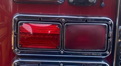 (Used) 2002 E-One Firetruck, Marker Lamps- Side: Passenger Side, Color: Red/