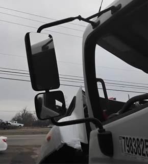 Hino 338 Left Side View Mirror