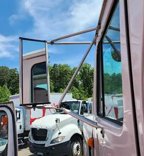 International F2554 Left Side View Mirror for a 1997 International F-2554