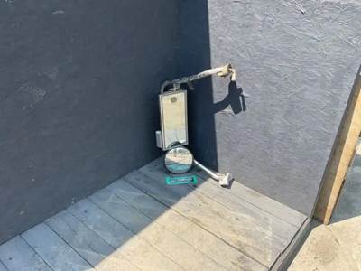 Mack Granite CV713 Left Side View Mirror for a 2007 Mack CV713 Granite