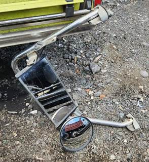 Mack Granite CV713 Left Side View Mirror for a 2006 Mack CV713 Granite