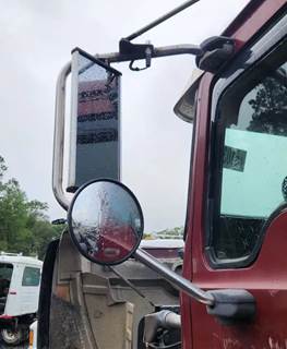 Mack Granite CV713 Left Side View Mirror for a 2005 Mack CV713 Granite