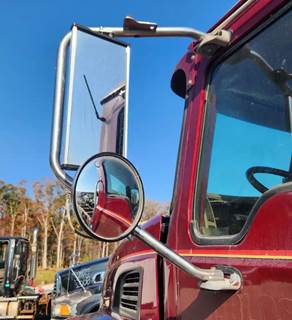 Mack Granite CV713 Left Side View Mirror for a 2007 Mack CV713 Granite
