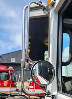 Pierce Model Tilt Cab Left Side View Mirror