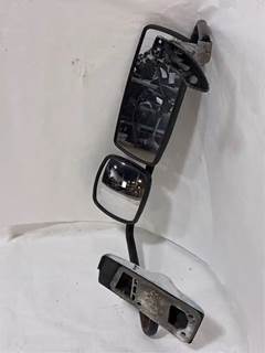 (Used) Cab & Cab Parts Side View Mirrors- Side: Drivers Side, Color: Black, Type