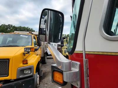 Sutphen Left Side View Mirror for a 2001 Sutphen Firetruck