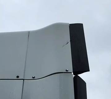 International LT625 Left Sleeper Fairing