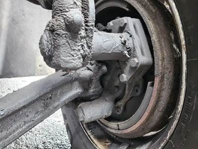 Freightliner M2 112 Left Spindle for a 2007 Freightliner M2 112 Medium Duty