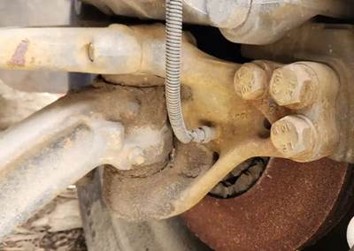 Peterbilt 337 Left Spindle