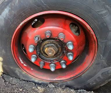 (Used) 2018 Ferrara Fire Aparatus, Complete Spindle Knuckle- Side: Passenger