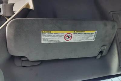 Chevrolet Silverado 5500HD Sun Visor