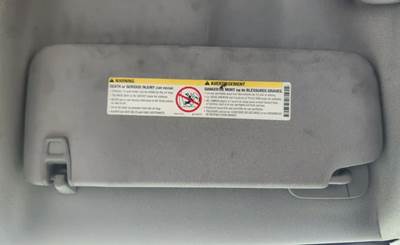 Chevrolet Silverado 5500HD Sun Visor