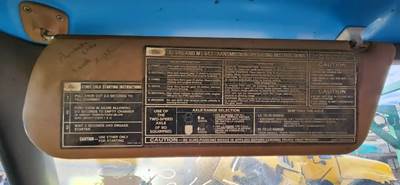 Ford F-800 Sun Visor for a 1989 Ford F800