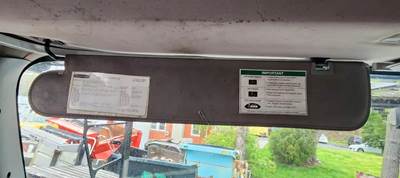 Freightliner 114SD Sun Visor