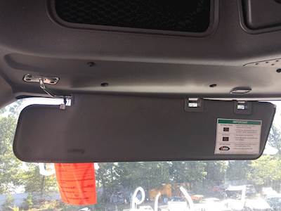 Freightliner Cascadia 113 Sun Visor