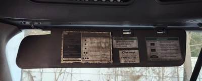 Freightliner Cascadia 113 Sun Visor