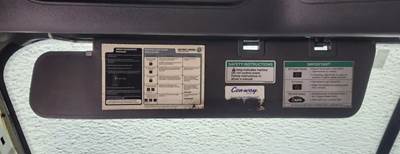 Freightliner Cascadia 113 Sun Visor