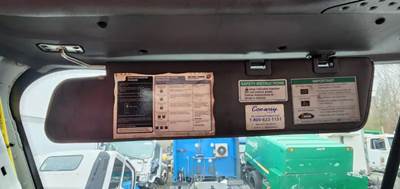 Freightliner Cascadia 113 Sun Visor