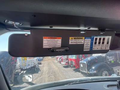 Freightliner Cascadia 116 Sun Visor for a 2021 Freightliner Cascadia 116 Day Cab