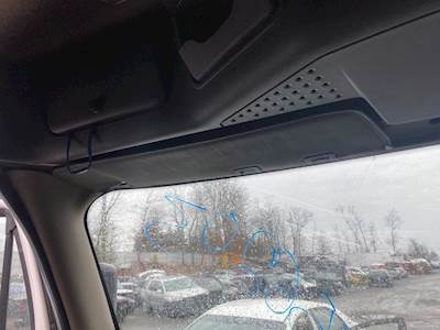 Freightliner Cascadia 125 Sun Visor