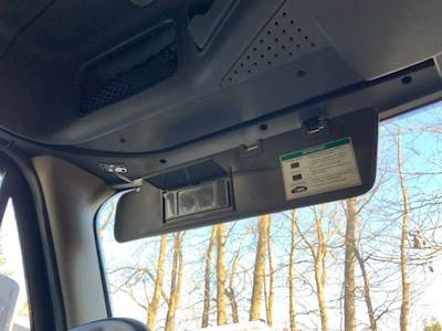 Freightliner Cascadia 125 Sun Visor