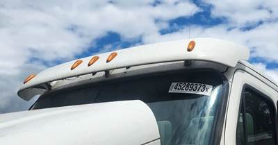 Freightliner Cascadia 125 Sun Visor