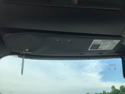 Freightliner Cascadia 126 Sun Visor