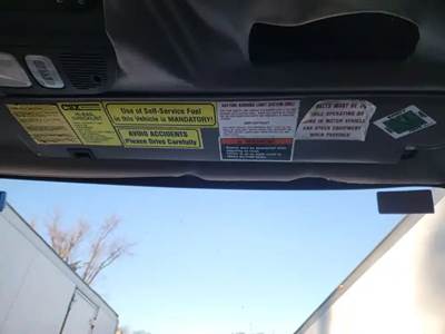 Freightliner M2 106 Sun Visor for a 2010 Freightliner M2 106 Heavy Duty