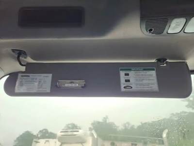 Freightliner M2 106 Sun Visor
