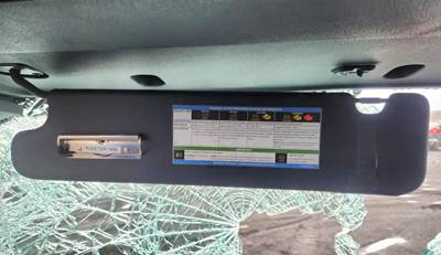 Freightliner M2 106 Sun Visor