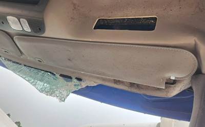 Freightliner M2 106 Sun Visor