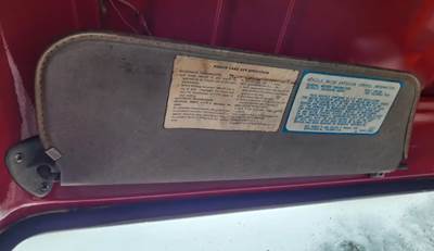 GMC Brigadier Sun Visor