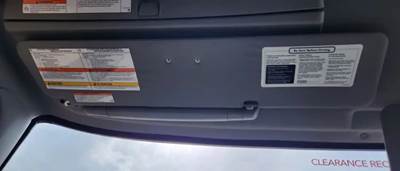 Hino 268 Sun Visor
