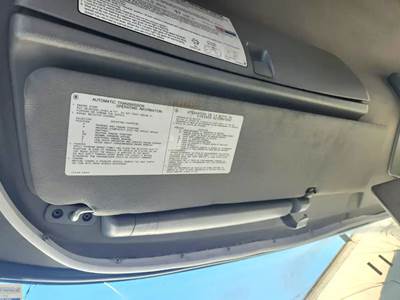 Hino 268 Sun Visor