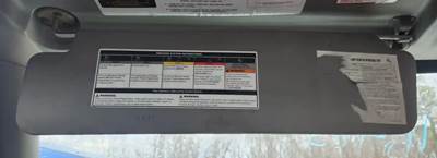 International 4400 Sun Visor