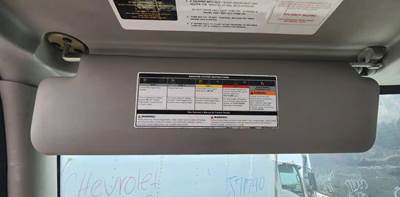 International 4400 Sun Visor