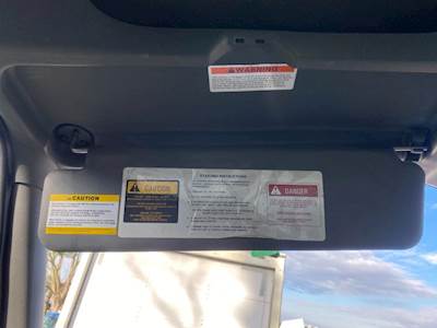 International 7300 Sun Visor