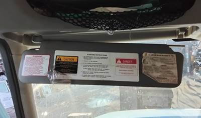 International 7400 Sun Visor