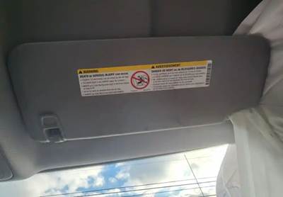 International CV515 Sun Visor