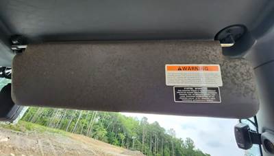 International LT Sun Visor