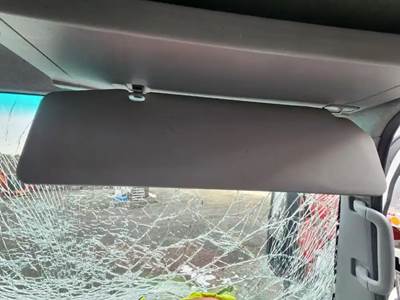 Isuzu NPR HD Sun Visor for a 2019 Isuzu NPR-HD