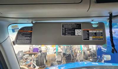 Kenworth T680 Sun Visor