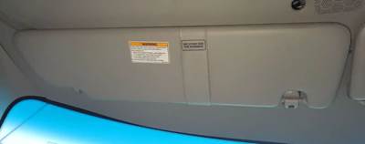 Kenworth T680 Sun Visor