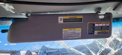 Kenworth T880 Sun Visor