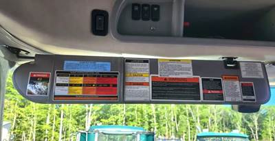Mack Anthem Sun Visor