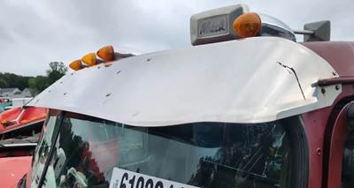 Mack Granite CV713 Sun Visor for a 2005 Mack CV713 Granite