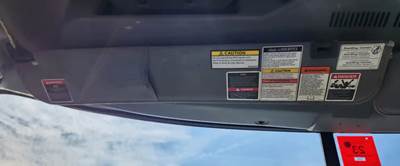 Mack Pinnacle CHU613 Sun Visor for a 2017 Mack CHU613